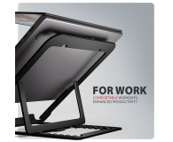 Axagon STND-LAB Podstawka do laptopów i tabletów 10-17,3' czarna - 1485479 - zdjęcie 8